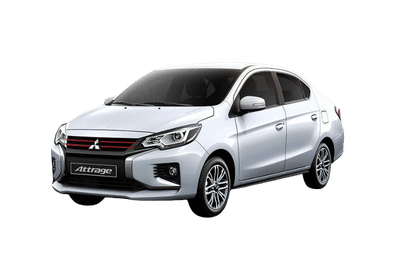 Mitsubishi Attrage UAE Rental - Side